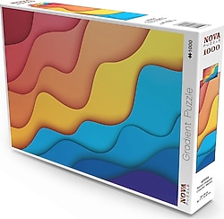 Nova Puzzle Renkli Dalgalar Puzzle 1000 Parça 40504