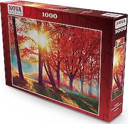 Nova Puzzle Sonbahar Kırmızısı Puzzle 1000 Parça 41131