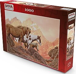 Nova Puzzle Vahşi Atlar Puzzle 1000 Parça 41142
