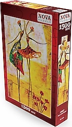 Nova Puzzle Dans Eden Kızlar Mini Puzzle 1500 Parça 44007
