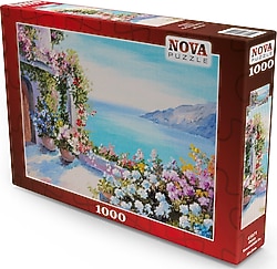 Nova Puzzle Deniz Kenarındaki Ev Puzzle 1000 Parça 41071
