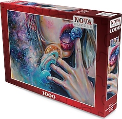 Nova Puzzle Dünya Parmaklarımın Ucunda Puzzle 1000 Parça 41117