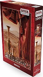 Nova Puzzle Çölde Kahve Keyfi Puzzle 1000 Parça 41111
