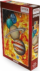 Nova Puzzle Güneş Sistemi Gezegenler Puzzle 1000 Parça 41120