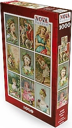 Nova Antik Kart Kolajı Puzzle 1000 Parça 41035