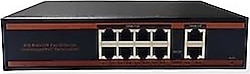 Nova NVC-HIF0820FBL-C 8 Port PoE Switch