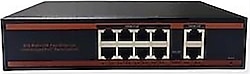 Nova NVC-HIF0820GBL-C 8 Port 10/100/1000 Mbps Gigabit PoE Switch