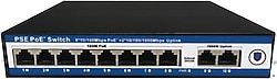 Nova NVC-PSE0820G 8 Port 10/100/1000 Mbps Gigabit PoE Switch
