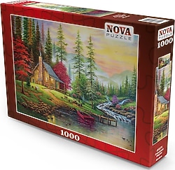 Nova Ormandaki Dağ Evi 1000 Parça Puzzle 41075
