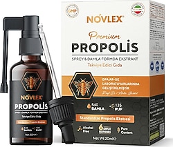 Novlex Propolis Ekstresi Sprey Damla 20 ml