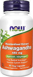 Now Ashwagandha Extract 450 mg 90 Kapsül