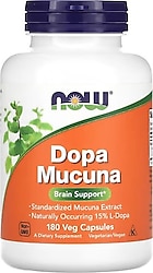 Now Dopa Mucuna 180 Kapsül