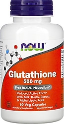 Now Glutathione 500 mg 60 Kapsül