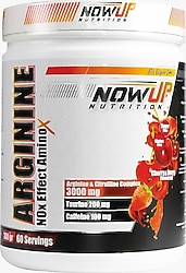 Nowup Nutrition Arginine Nitric Oxide Effect Amino Asit 360 gr