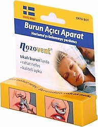 Nozovent Horlama Önleyici Orta Boy (M) Burun Açıcı Aparat