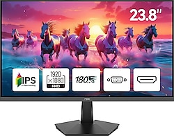 Npc MD2408-A 23.8" 1 ms Full HD IPS 180 Hz Oyuncu Monitörü