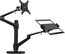 Npo STD7090B 10-27 inç İki Kollu Monitör Standı