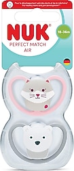 Nuk Perfect Match Air 18-36 Ay 2'li Emzik
