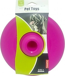 Nunbell 22 cm Plastik Frizbi Pembe Köpek Oyuncağı