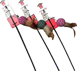 Nunbell Püsküllü Top Kedi Oltası