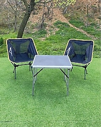 Nurgaz Campout Küçük Mdf +2 Sandalye Set