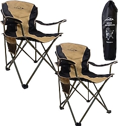 Nurgaz Campout NG-C055XL Gala XL 2'li Kamp Sandalyesi