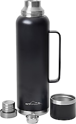 Nurgaz NG-164 Campout Siyah 1.5 lt Çelik Termos