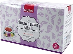 Nurs Ekinezyalı Ihlamurlu ve Zencefilli Bitki Çayı 20'li
