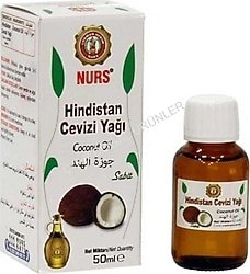 Nurs Hindistan Cevizi Yağı 50 ml