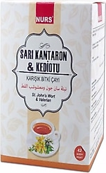 Nurs Sarı Kantaron ve Kediotu Karışık Bitki Çay 42'li