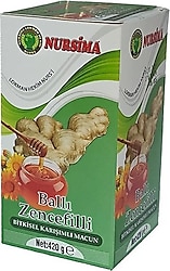 Nursima Ballı Zencefilli Bitkisel Macun 420 gr