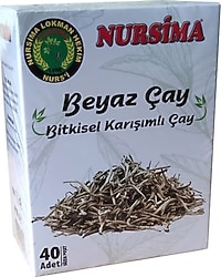 Nursima Bitkisel Karışımlı Beyaz Çay 40'lı