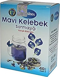 Nursima Mavi Kelebek Sarmaşığı Karışık Bitki Çayı 40'lı