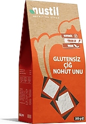 Nustil Glutensiz Çiğ Nohut Unu 300 gr