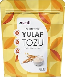 Nustil Glutensiz Yulaf Tozu 300 gr