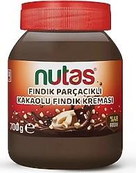 Nutas Fındık Parçacıklı Kakaolu Fındık Kreması 700 gr
