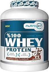 Nutraday 2257 gr Çikolata Aromalı Whey Protein Tozu