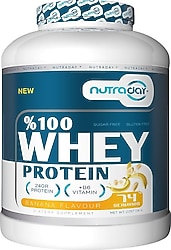 Nutraday 2257 gr Muz Aromalı Whey Protein Tozu