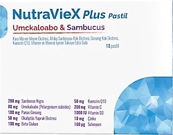 NutraVieX Plus Sambucus 10'lu Pastil