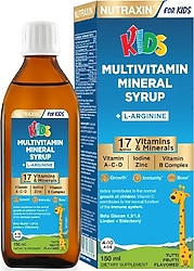 Nutraxin Kids Multivitamin Mineral 150 ml Şurup