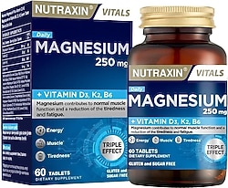 Nutraxin Magnezyum Daily 250 mg 60 Tablet