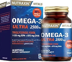 Nutraxin Omega 3 Ultra 2500 mg 30 Kapsül