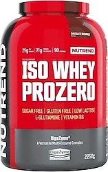 Nutrend Isolate Whey Prozero 2250 gr Protein Tozu