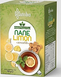 Nutribio Küp Nane Limon Zencefil Çayı 150 gr