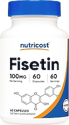 Nutricost Fisetin 100 mg 60 Kapsül