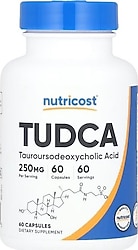 Nutricost Tudca 250 mg 60 Kapsül