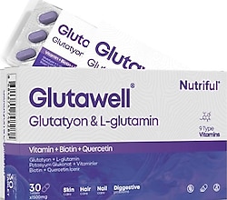 Nutriful Glutawell Glutatyon Ve L-Glutamin 30 Tablet