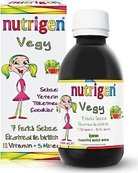 Nutrigen Vegy Şurup 200 ml