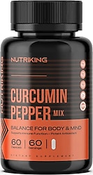 Nutriking Curcumin Pepper Mix 60 Kapsül