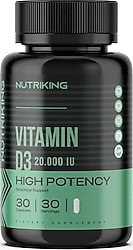 Nutriking Vitamin D3 2000 IU 30 Tablet